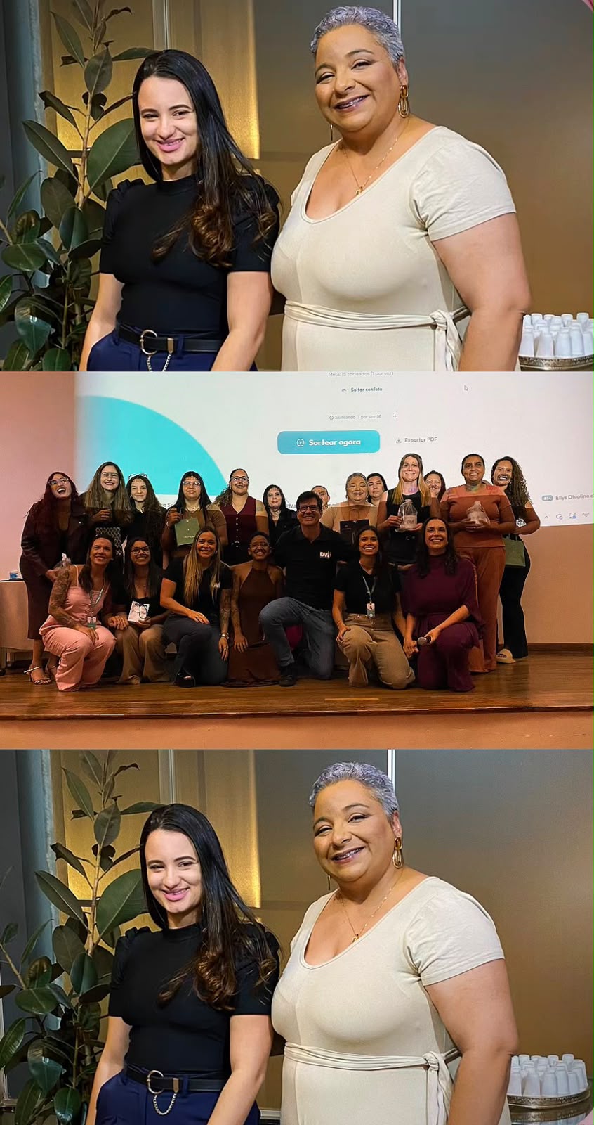Quem está na linha de frente também transforma histórias.