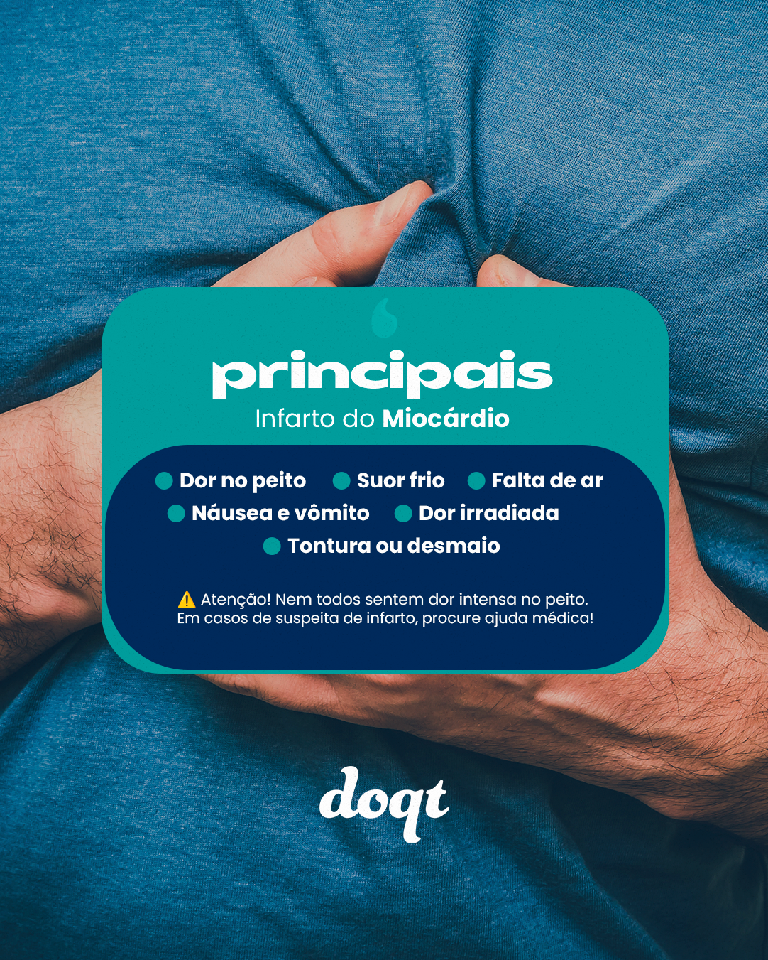 Infarto do Miocárdio: Sintomas, Sinais de Alerta e Quando Buscar Ajuda
